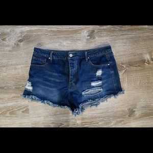 Jean shorts